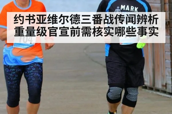 约书亚维尔德三番战传闻辨析 重量级官宣前需核实哪些事实